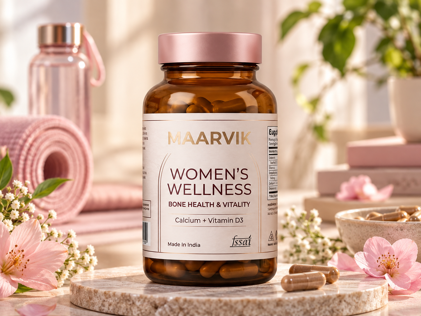 Women's Vitality supplement tub